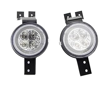 Amazon.com: iJDMTOY Clear Lens White LED DRL Parking Light